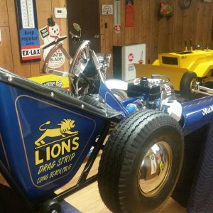 Mickey Thompson jr. dragster