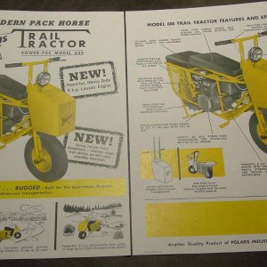 Polaris Trail Tractor