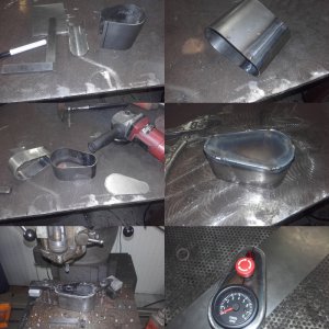 Fabricating minibike dash