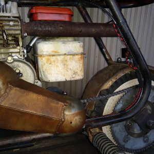 Kawasaki Coyote Jalopy/RatRod