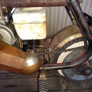 Kawasaki Coyote Jalopy/RatRod