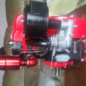 Vintage cast iron briggs and stratton motors