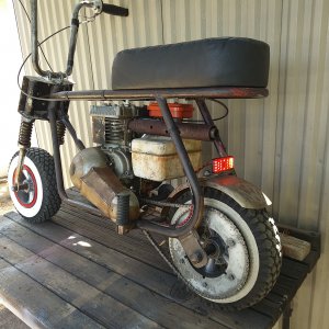 Kawasaki Coyote Jalopy/RatRod