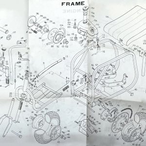 Go-Devil Frame (parts list)