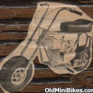 Bonanza MB 1210 Mini-bike Decoupage