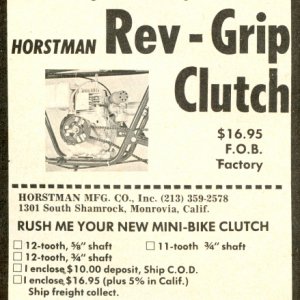 Horstman Rev-Grip Ad 1-1967