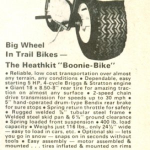 Heath Kit Bonnie Bike 11-69