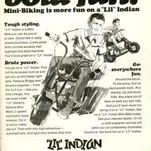 Lil' Indian Bold Fun Ad! 11-1969