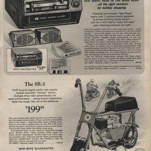 sears wishbook 1971 SR-5