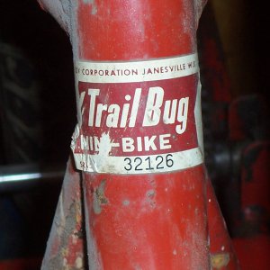 Trailbug sticker (logo)