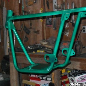 Painted frame