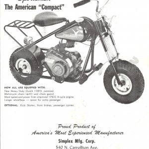 1964_Simplex_Sportsman_Compact_Model_B1 | OldMiniBikes.com