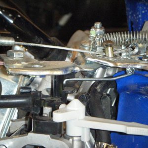 Clone engine Governor bypass linkage