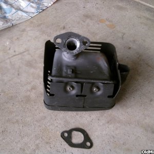Ported and ground muffler