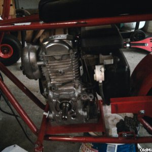Honda GC160 mounted on DB30