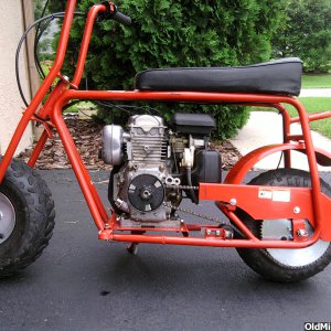 Honda GC160 mounted on DB30