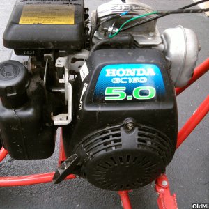 Honda GC160 mounted on DB30