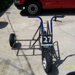 small bikes and cars