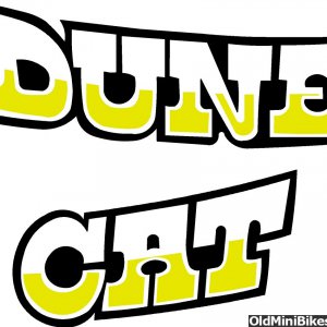 Dune Cat Side Logo Yellow Only