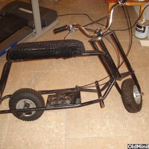 this is a pic of my first motor bike | OldMiniBikes.com