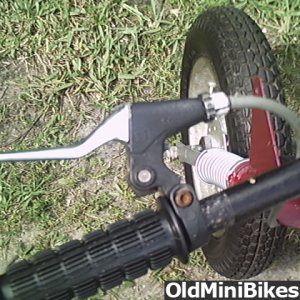 Took a brake handle from my mountain bike