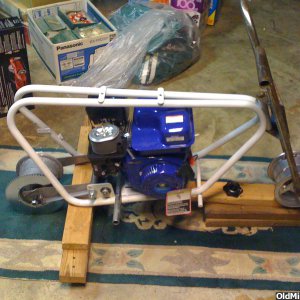 Test fit of new motor