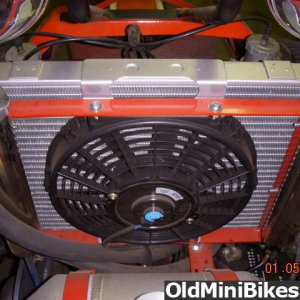 27_POLARIS_RANGER_RADIATOR_WITH_COOLANT_left_container_AND_2_CYCLE_OIL_righ