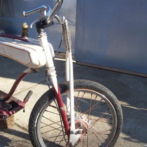 Suicycle broken spring riser
