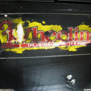 3 Wheeling Magazine Sticker