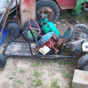 Kellys 61 Rupp twin engine Dart Kart