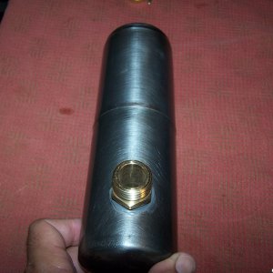 homemade cylinder gas tank