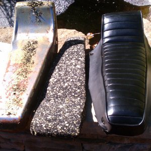 bonanza chopper seat broken down