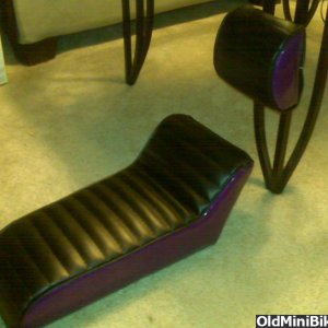 cat duster chopper with back rest