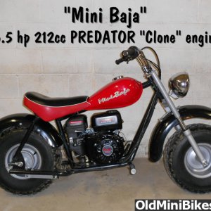 MB165 Mini Baja w/Predator 6.5 212cc "clone"