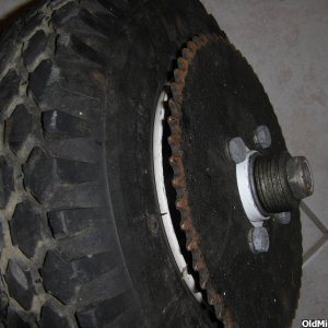 rims are excellent, tires are decent, clutch sprocket size?
