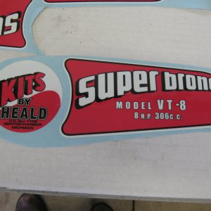 super bronc stickers