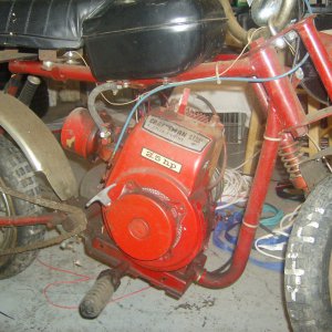 Power-Dyne Wire Wheel Bike circa 1972