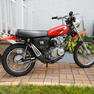 1975 Suzuki TS75 | OldMiniBikes.com