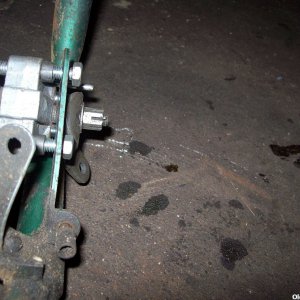 cheeftah disc brake caliper setup