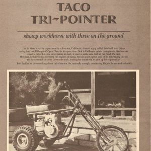 Mini Bike Guide Mag Volumn 1 Number 1 February 1969