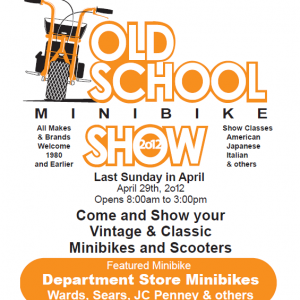 Old school Minibike show