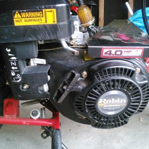 black frame + the green guy mini bike