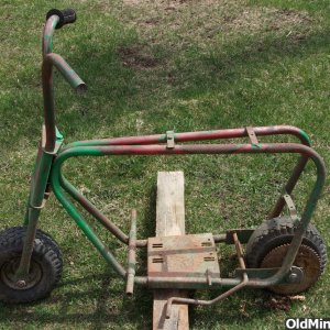 old mini bike frames