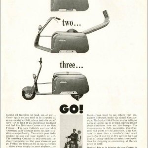 Centaur motor scooter American Motor Scooter Corporation
