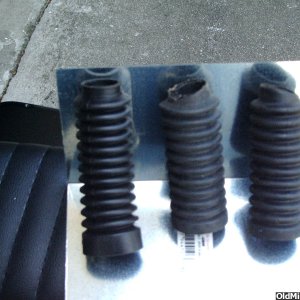 Rubber fork covers