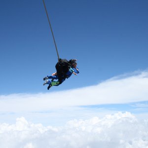 Above the clouds