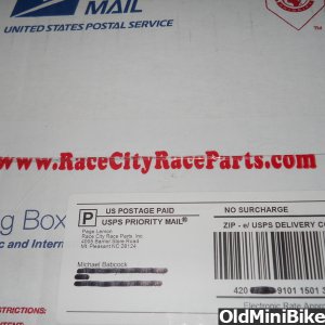 New parts, Fuel tank, Throttle cable, and LED Light kit.