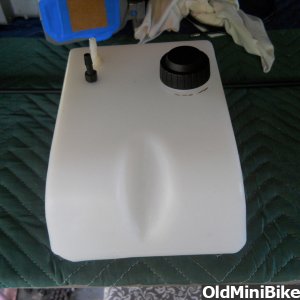 New parts, Fuel tank, Throttle cable, and LED Light kit.
