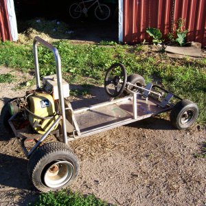 Solid Stainless Steel Gokart