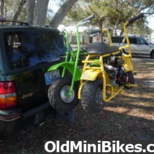 Have minibikes, will travel